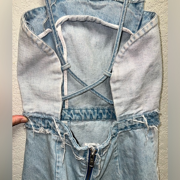 TRFIX’D Denim Makers Patchwork Denim Dress - Picture 4 of 6